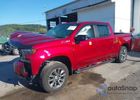 2021 Chevrolet Silverado 1500 4Wd Short Bed Rst из США, поврежденный, VIN 3GCUYEET4MG415611